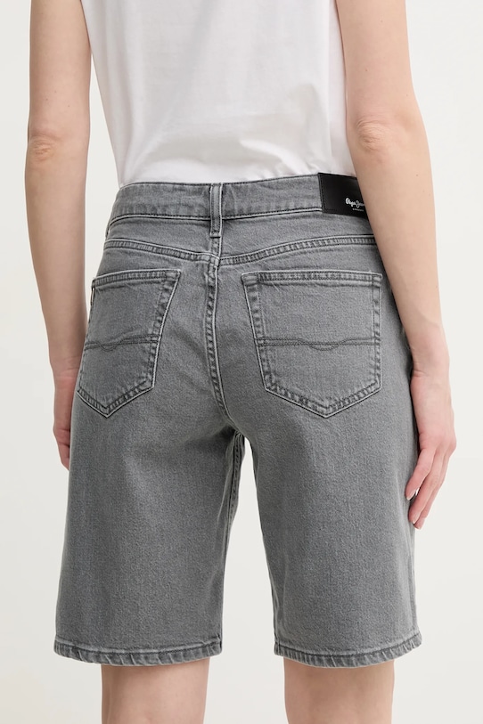 Oblečení Džínové šortky Pepe Jeans BERMUDA SHORT HW PL801189UN3 šedá
