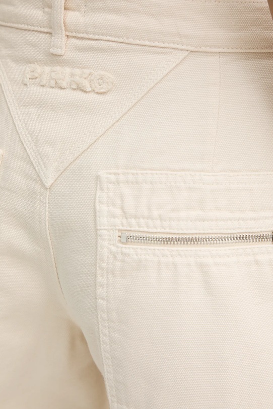 Pinko szorty bawełniane beżowy 105245.A2M8