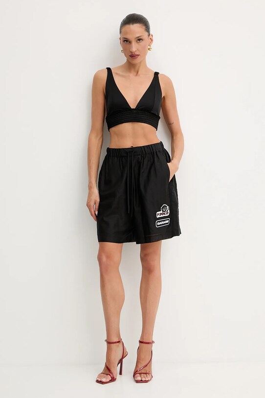 Шорти Pinko 105243.A2M7 чорний SS25