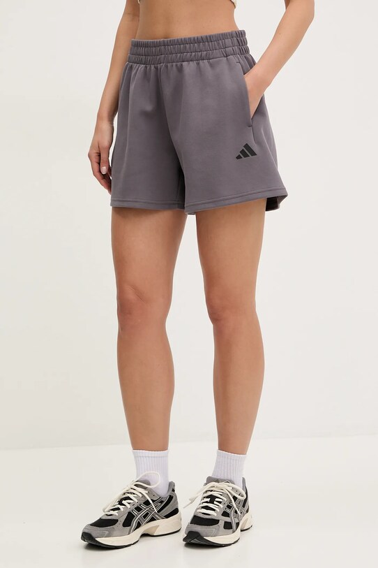Шорти adidas Future Icons трикотаж сірий JE3998