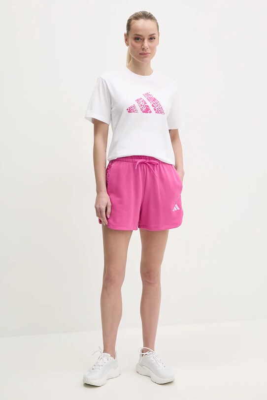 Шорти adidas W AOP Blur JG6223 рожевий SS25
