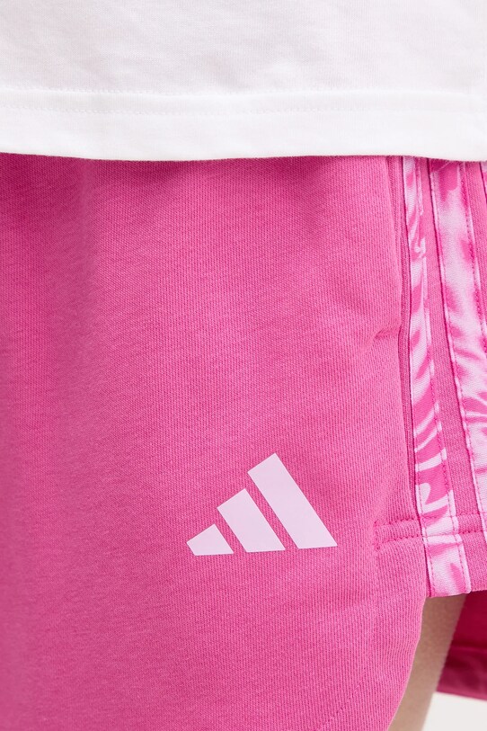 Шорти adidas W AOP Blur рожевий JG6223