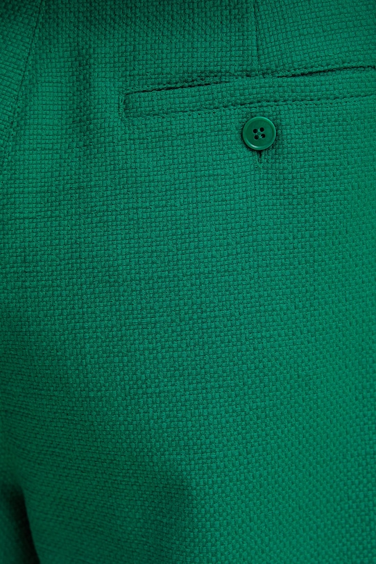 Weekend Max Mara pantaloni scurti din bumbac verde 2515141016600