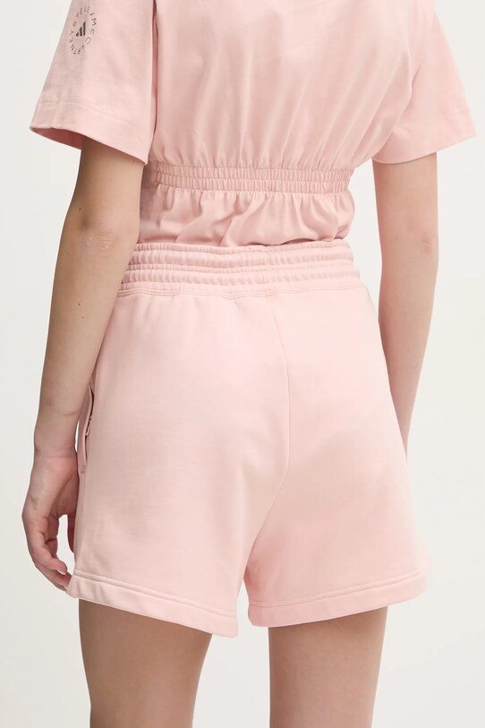 Ρούχα Βαμβακερό σορτσάκι adidas by Stella McCartney JI5060 ροζ