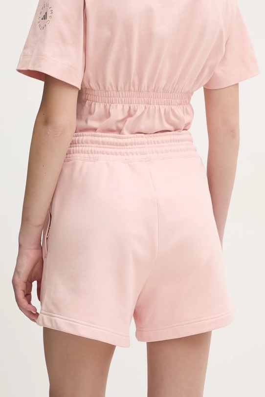 Oblečenie Bavlnené šortky adidas by Stella McCartney JI5060 ružová