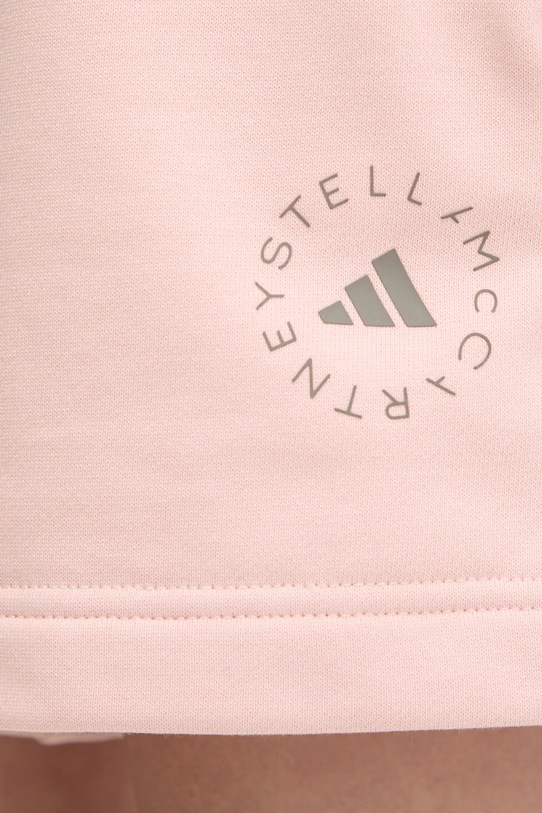 Bavlnené šortky adidas by Stella McCartney ružová JI5060