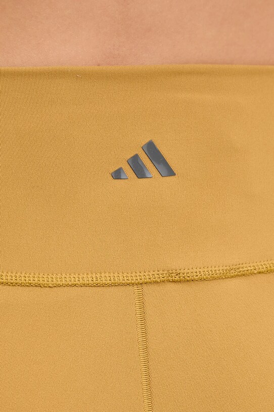 adidas Performance pantaloni scurți de yoga All Me galben JI8348