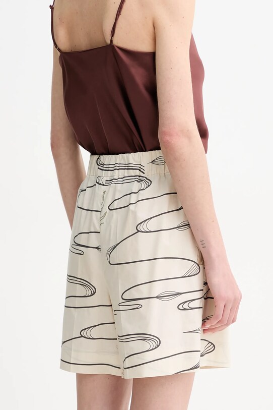 Îmbrăcăminte MM pantaloni scurți din bumbac 2516141018600 bej