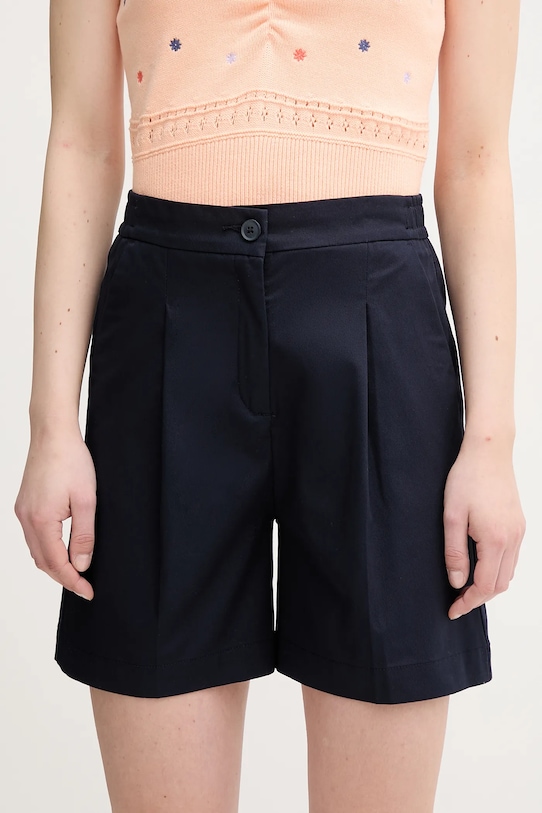 Šortky United Colors of Benetton s elastanom tmavomodrá 40FAD901U