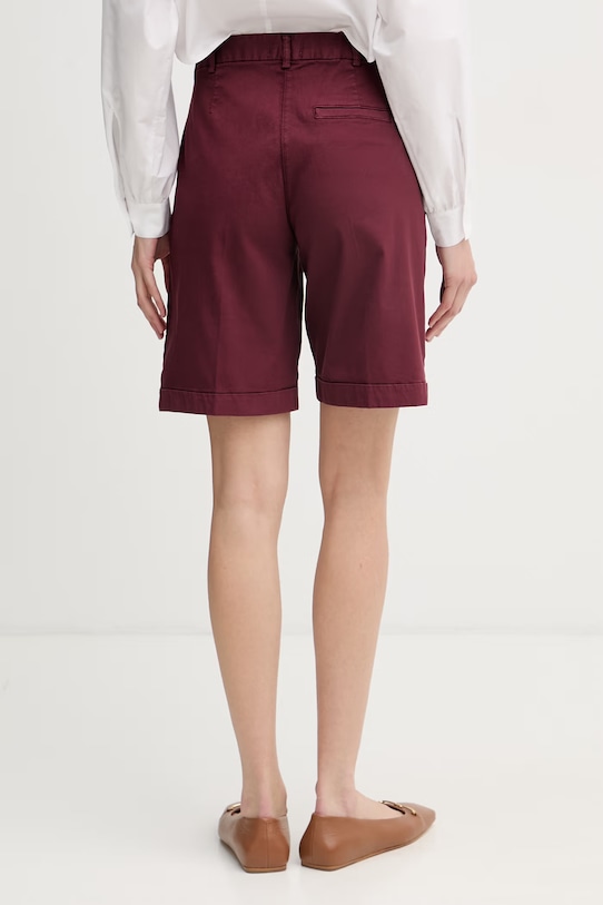 Odjeća United Colors of Benetton bermude za žene 4CDRD901W bordo