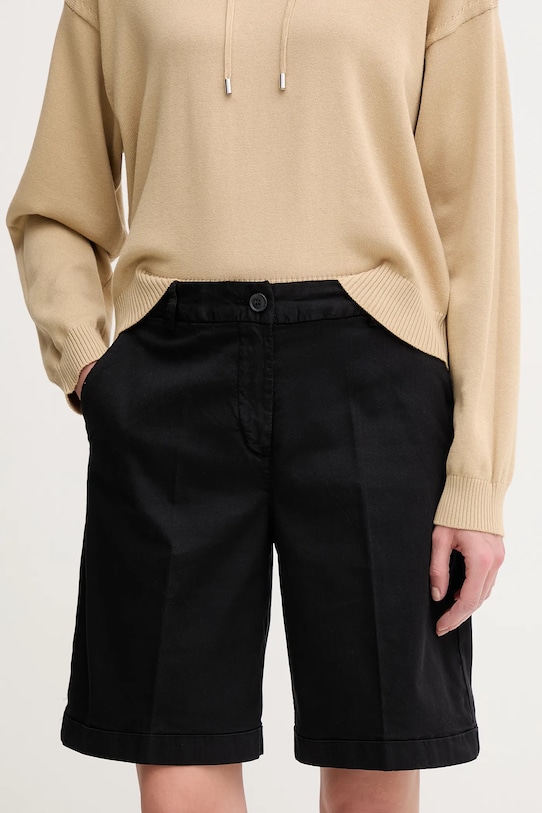 United Colors of Benetton pantaloni scurti panza negru 4CDRD901W