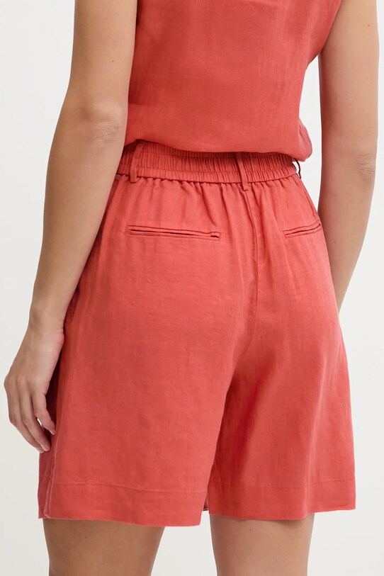 Îmbrăcăminte United Colors of Benetton pantaloni scurți din in 4AGHD901V roz