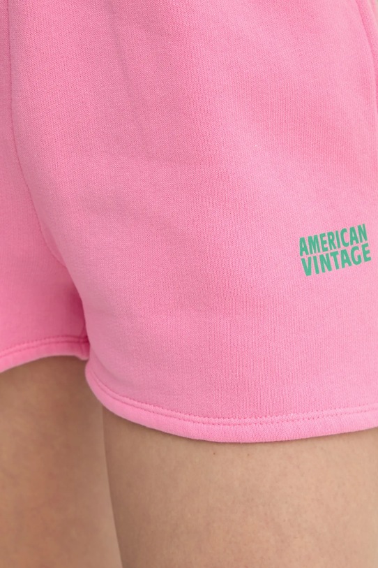 Šortky American Vintage ružová IZU09AE25