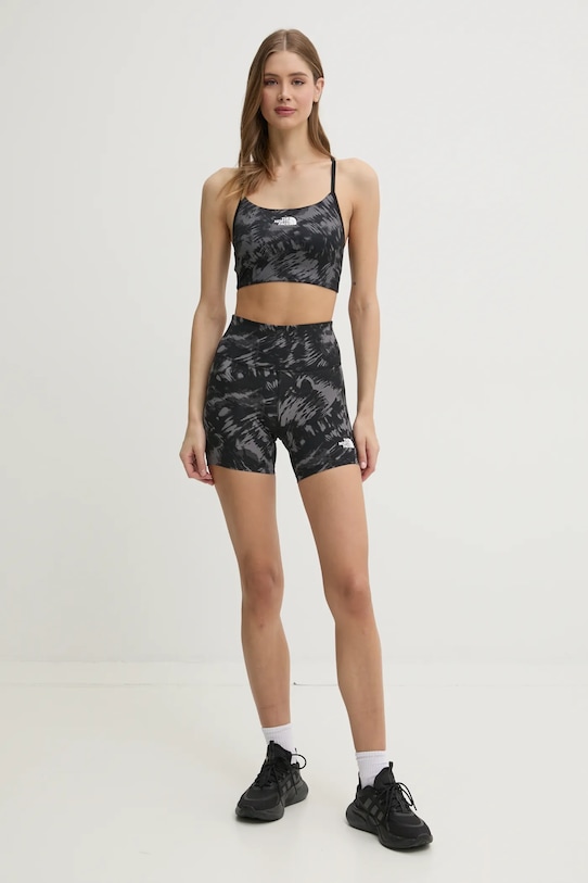 The North Face szorty sportowe Flex NF0A8BQR8R41 czarny SS25