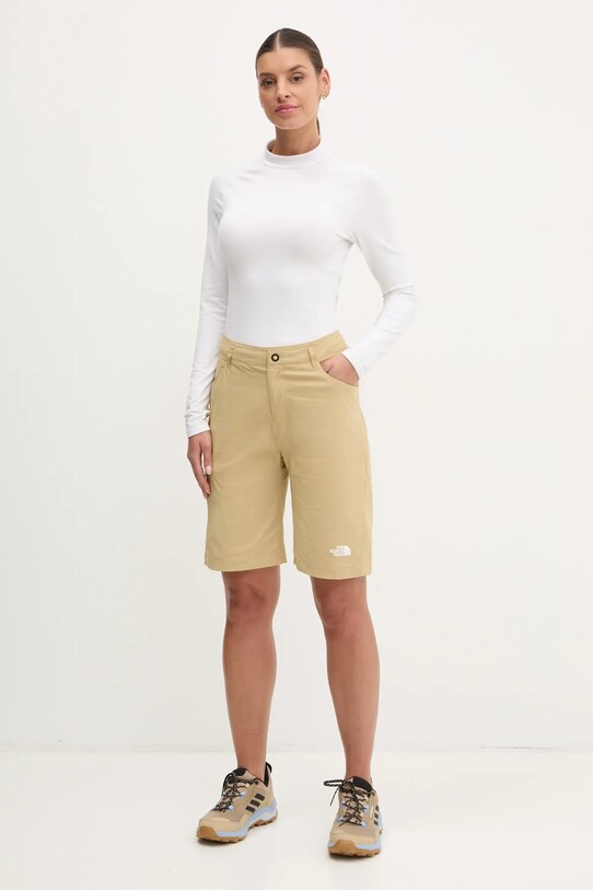 Turistické šortky The North Face Exploration NF0A8BS3LK51 zelená SS25