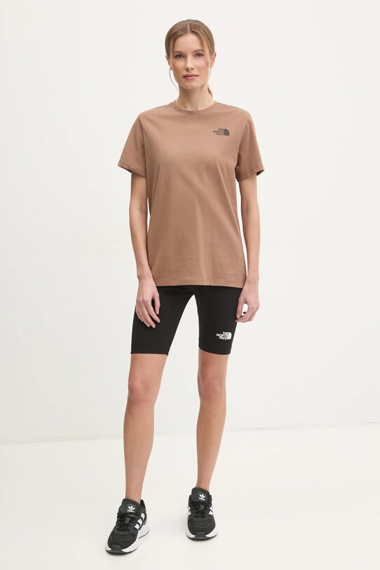 The North Face szorty Simple Dome NF0A8C2HJK31 czarny SS25