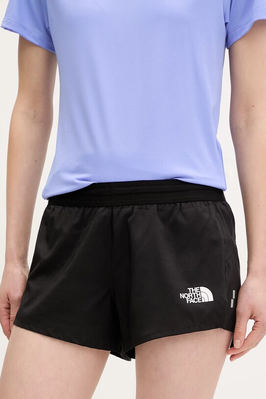 The North Face szorty sportowe Breeze tkanina czarny NF0A8BNXJK31