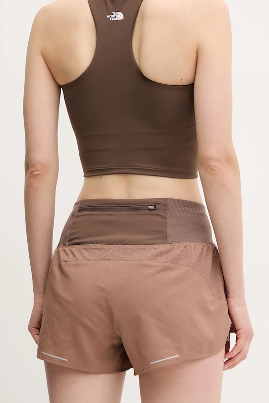 Odzież The North Face szorty sportowe Sunriser NF0A8BC05K21 brązowy