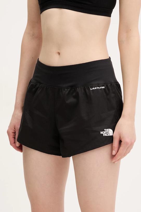 The North Face szorty sportowe Sunriser tkanina czarny NF0A8BC0JK31