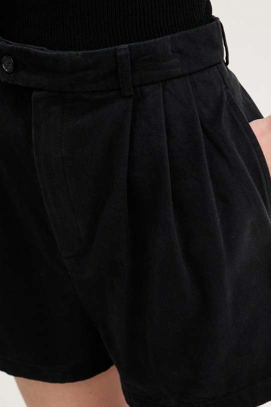Памучен къс панталон Filippa K черен 31368.FK