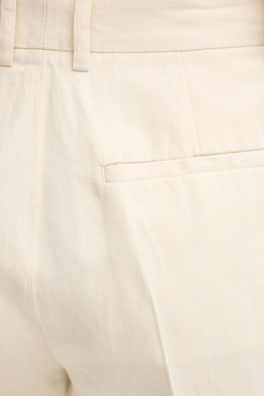 Filippa K pantaloni scurți din amestec de in bej 31428.FK