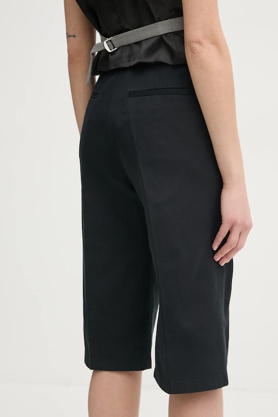 Îmbrăcăminte Filippa K pantaloni scurți din amestec de in 31428.FK negru