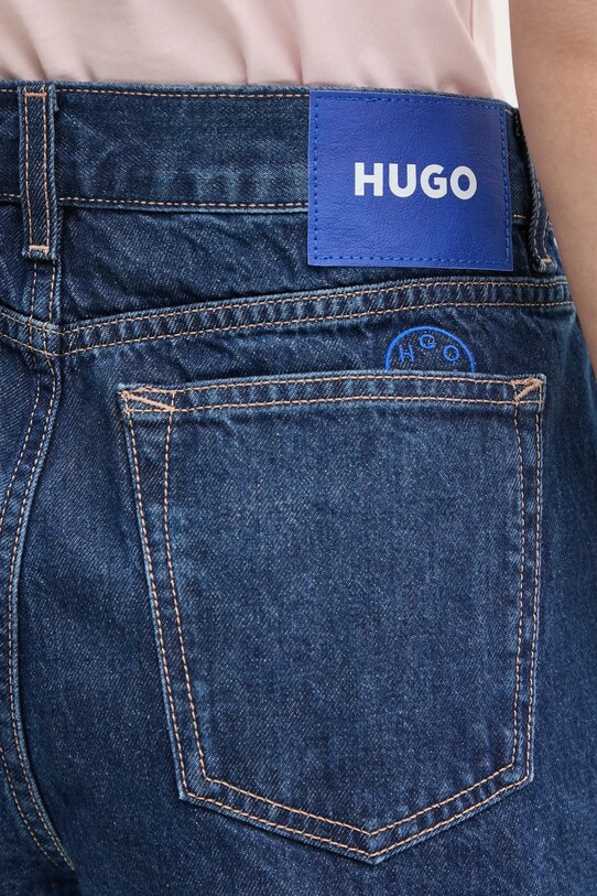 Τζιν σορτς Hugo Blue 50539842 σκούρο μπλε