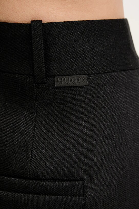 HUGO shorts in lana nero 50537634