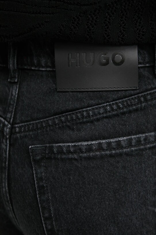 Джинсові шорти HUGO чорний 50538855