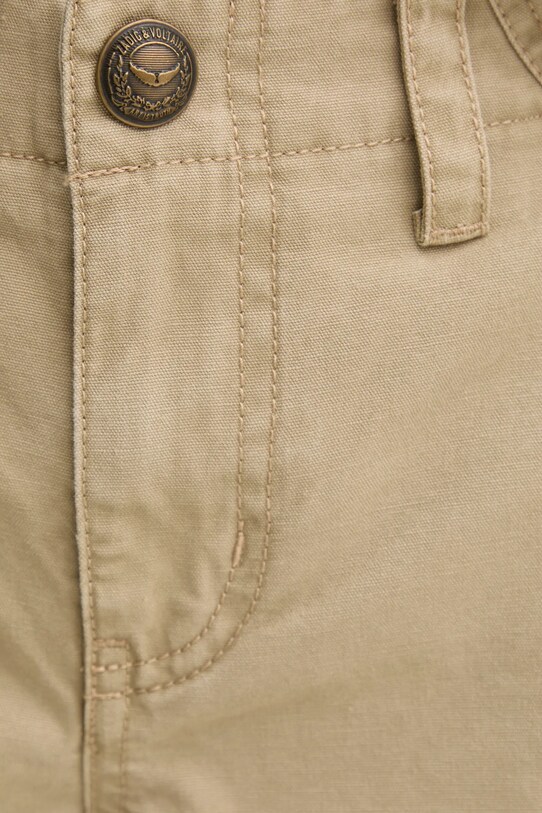 Хлопковые шорты ZADIG&VOLTAIRE зелёный WWBS01155.251