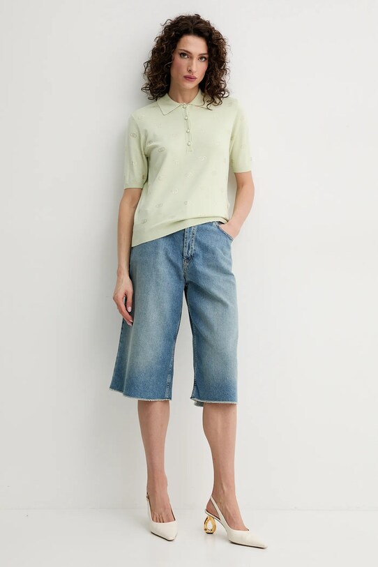 Liu Jo pantaloncini UA5150.D4666 blu SS25