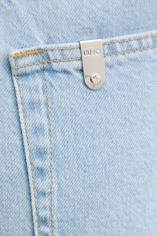 Liu Jo pantaloni scurți din denim albastru UA5152.D0244