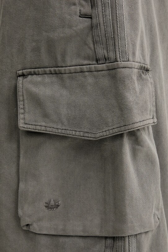 adidas Originals szorty jeansowe Cargo Jorts szary JD0139