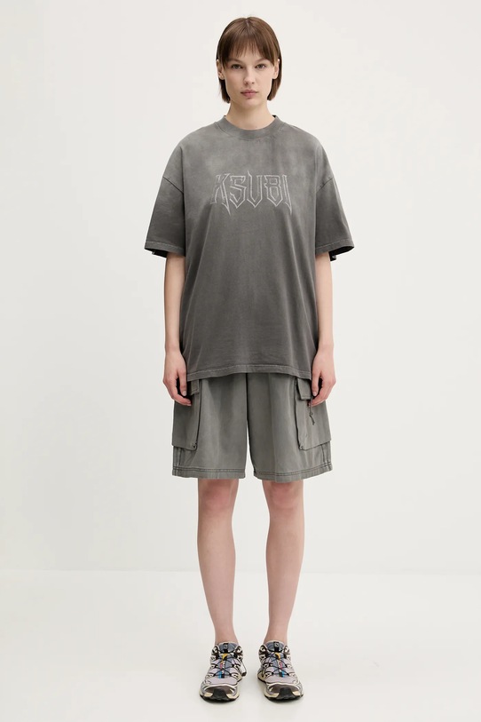 Джинсовые шорты adidas Originals Cargo Jorts JD0139 серый