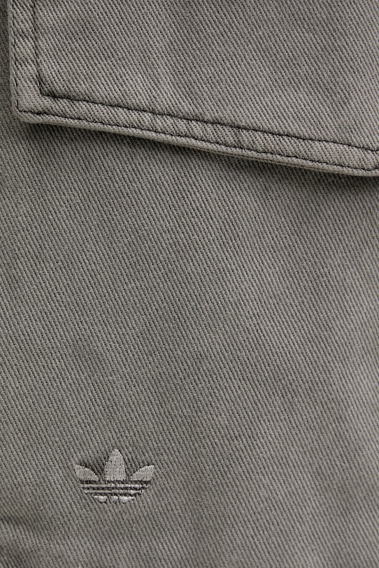 Τζιν σορτς adidas Originals Cargo Jorts γκρί JD0139