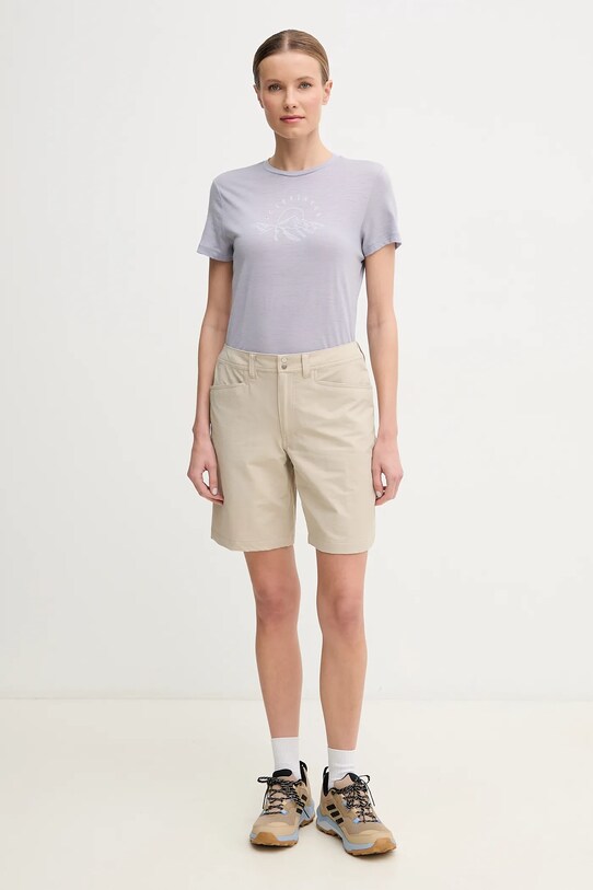 Haglöfs pantaloni scurți outdoor Korp Lite 607877 bej SS25