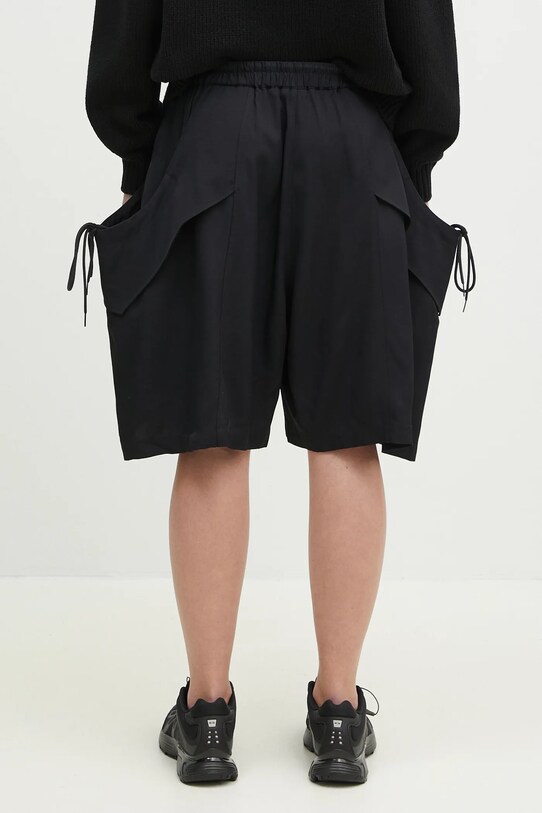 Abbigliamento Y-3 pantaloncini Rayon Twill Shorts JD1764 nero