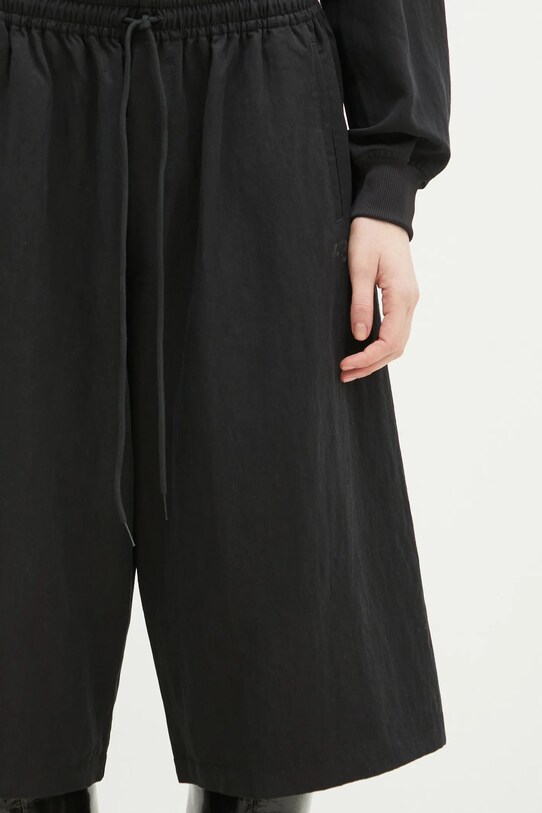 Y-3 szorty Washed Twill Shorts czarny JD3516