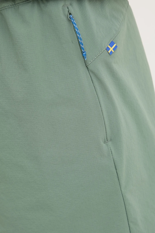Fjallraven pantaloni scurți outdoor High Coast verde F87034