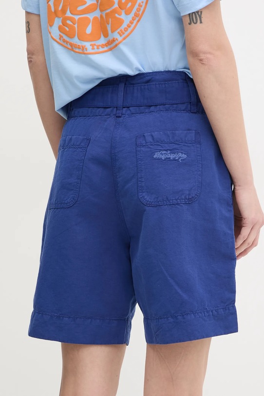Дрехи Ленен къс панталон Napapijri N-Nice NP0A4IEXB2U1 тъмносин