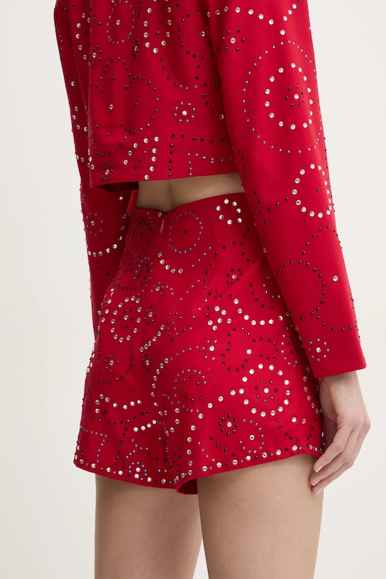 Îmbrăcăminte Never Fully Dressed pantaloni scurti Gem NFDTR423 rosu