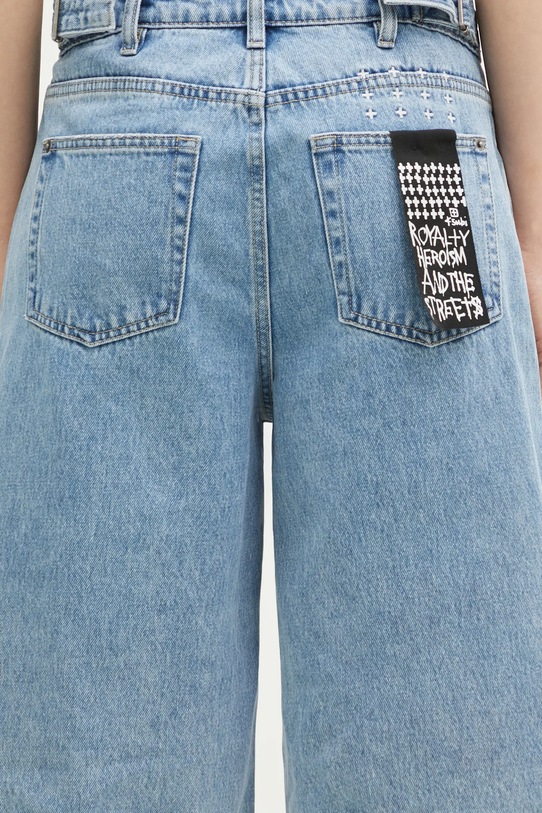 KSUBI szorty jeansowe Low Rider WPS24WA012 niebieski