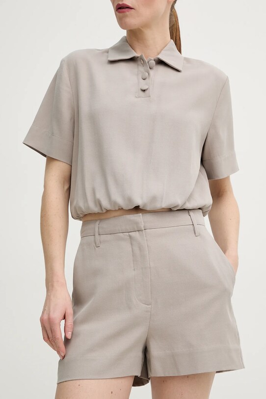 Къс панталон Remain текстил бежов 5025901675