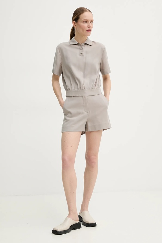 Къс панталон Remain 5025901675 бежов SS25