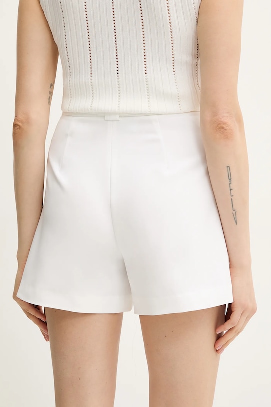 Îmbrăcăminte Guess pantaloni scurți VALENTINA W5GD0I.WH9Y2 alb