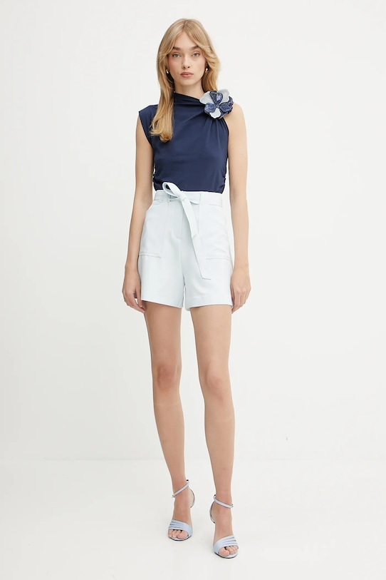 Σορτς Guess VALENTINA W5GD0I.WH9Y2 μπλε SS25