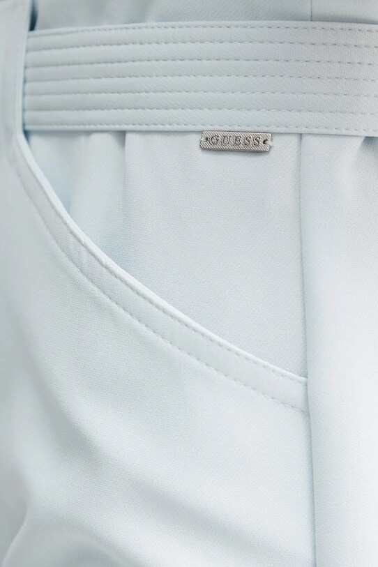 Guess pantaloni scurți VALENTINA albastru W5GD0I.WH9Y2