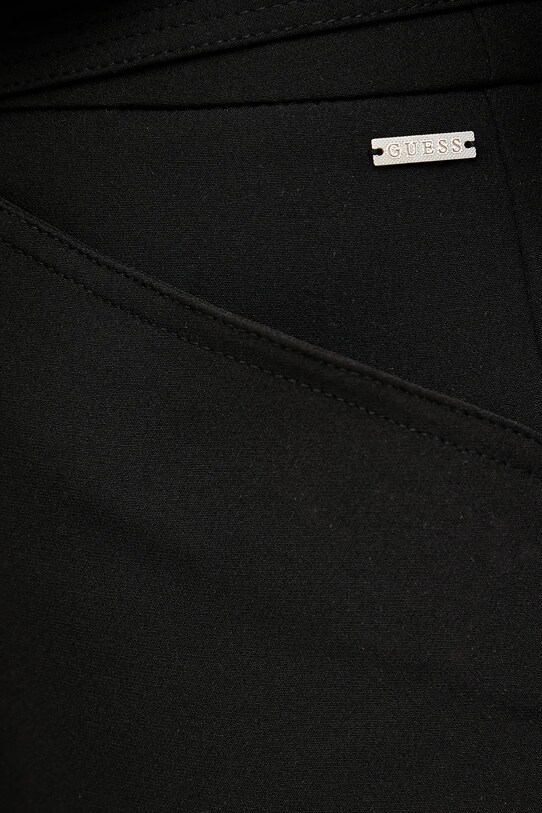 Guess pantaloni scurți VALENTINA negru W5GD0I.WH9Y2