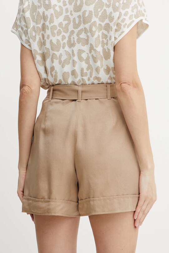 Îmbrăcăminte Guess pantaloni scurți NINA W5GD1R.WG4C2 bej