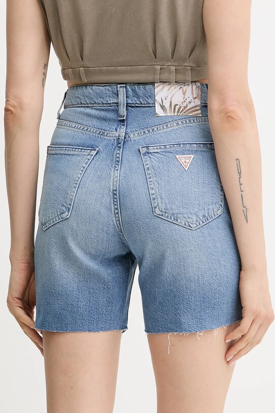 Odzież Guess szorty jeansowe W5GD47.D5B94 niebieski